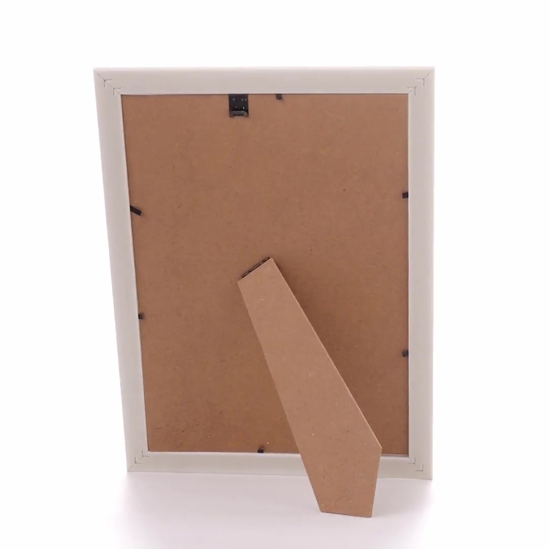 Barrio white+rose gold photo frame A4