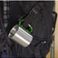 Cana metal inox sublimabila cu maner verde