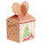 Cutie cani 3D Craciun galbena