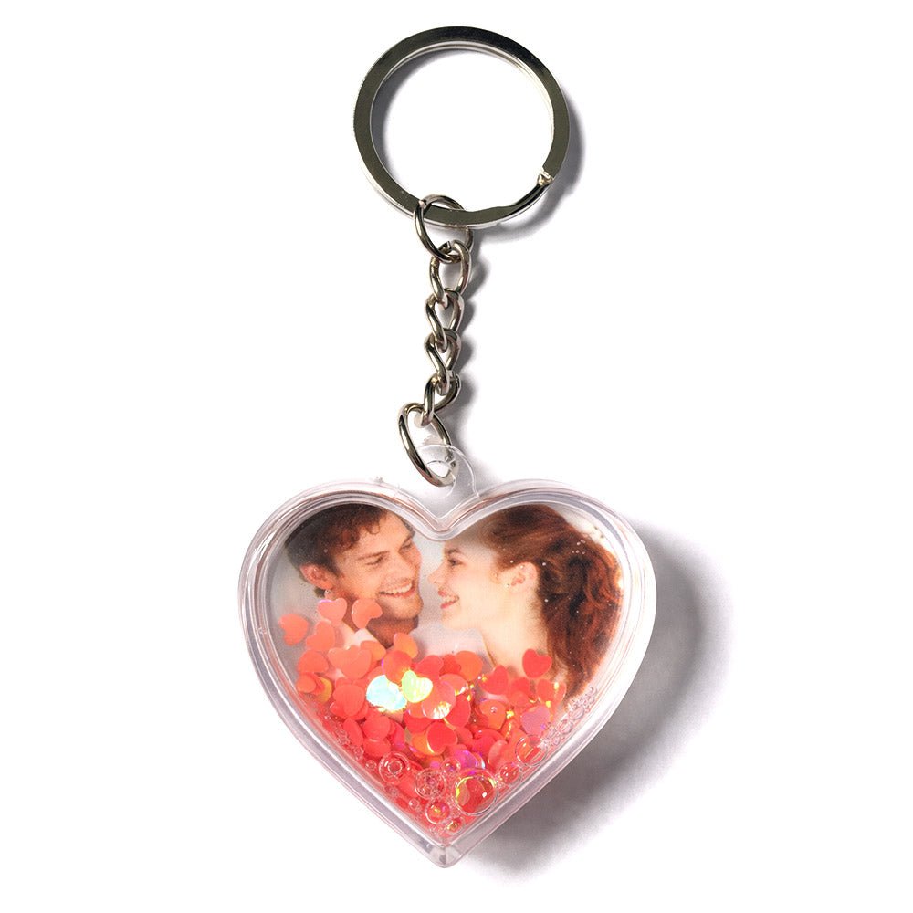 Breloc glob foto inima GL233 - Green Print