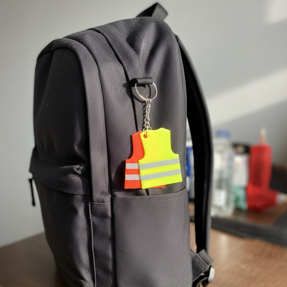 Breloc tip vesta reflectorizanta Hi-Vis