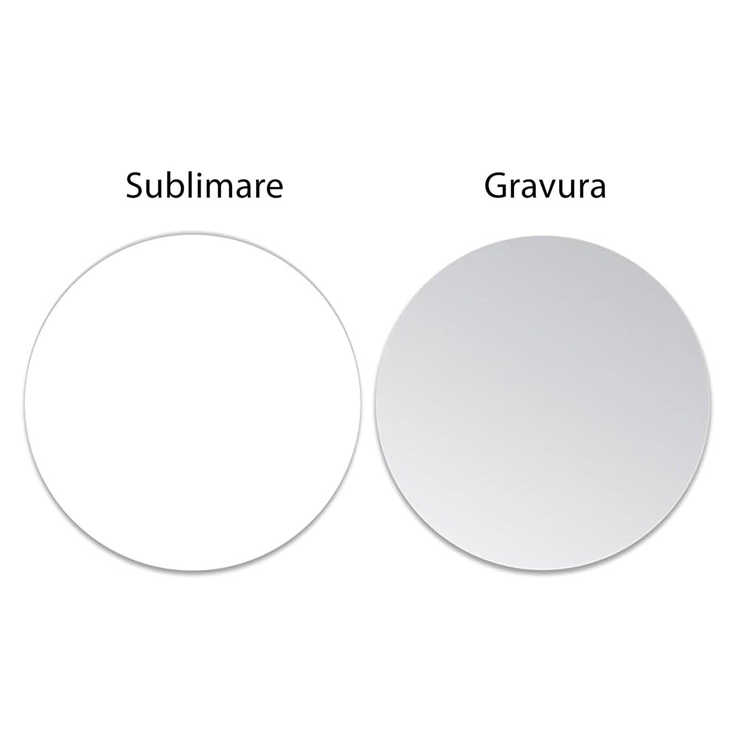 Ornament metalic de brad FULG2 - sublimabil