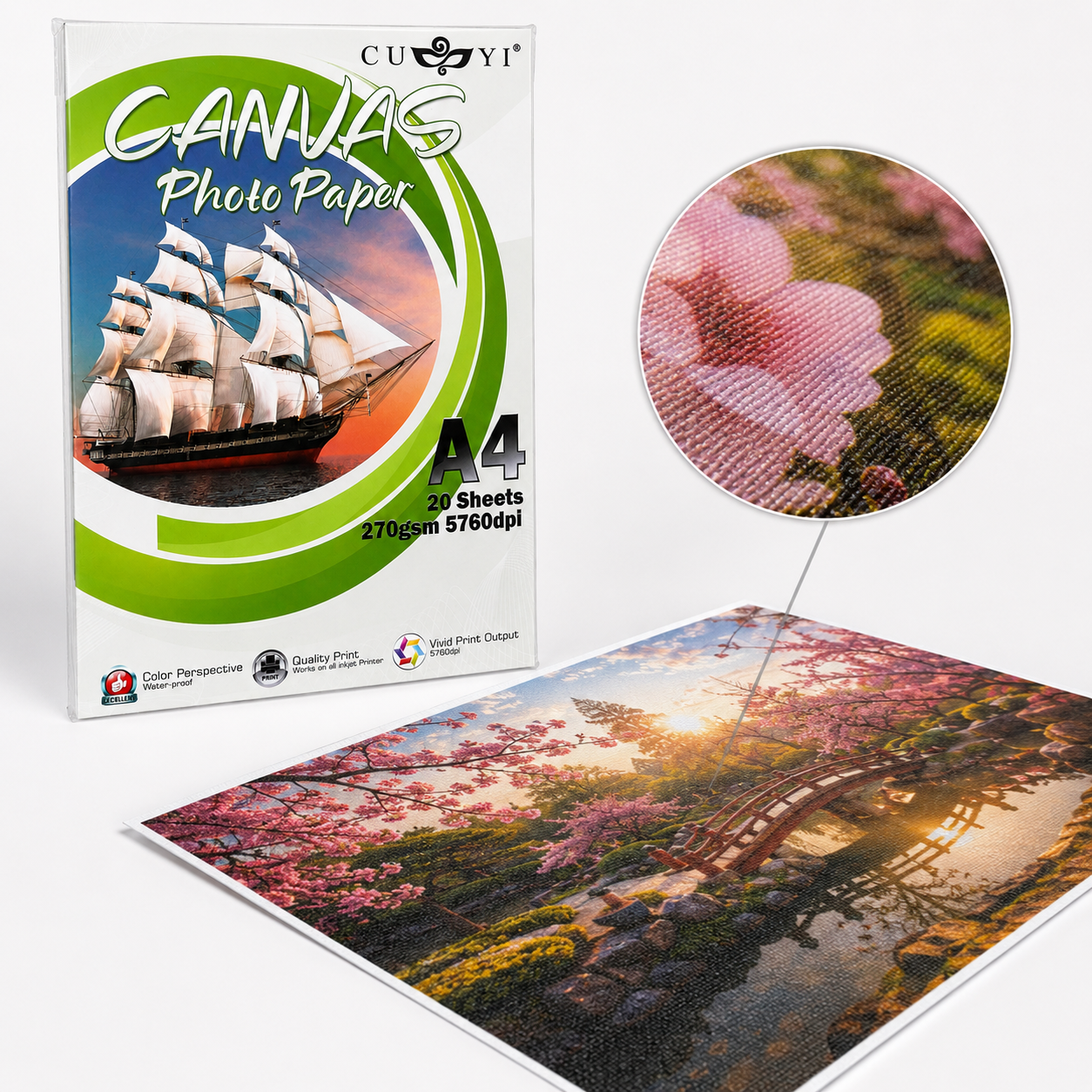 Hartie foto CANVAS 270gsm A4