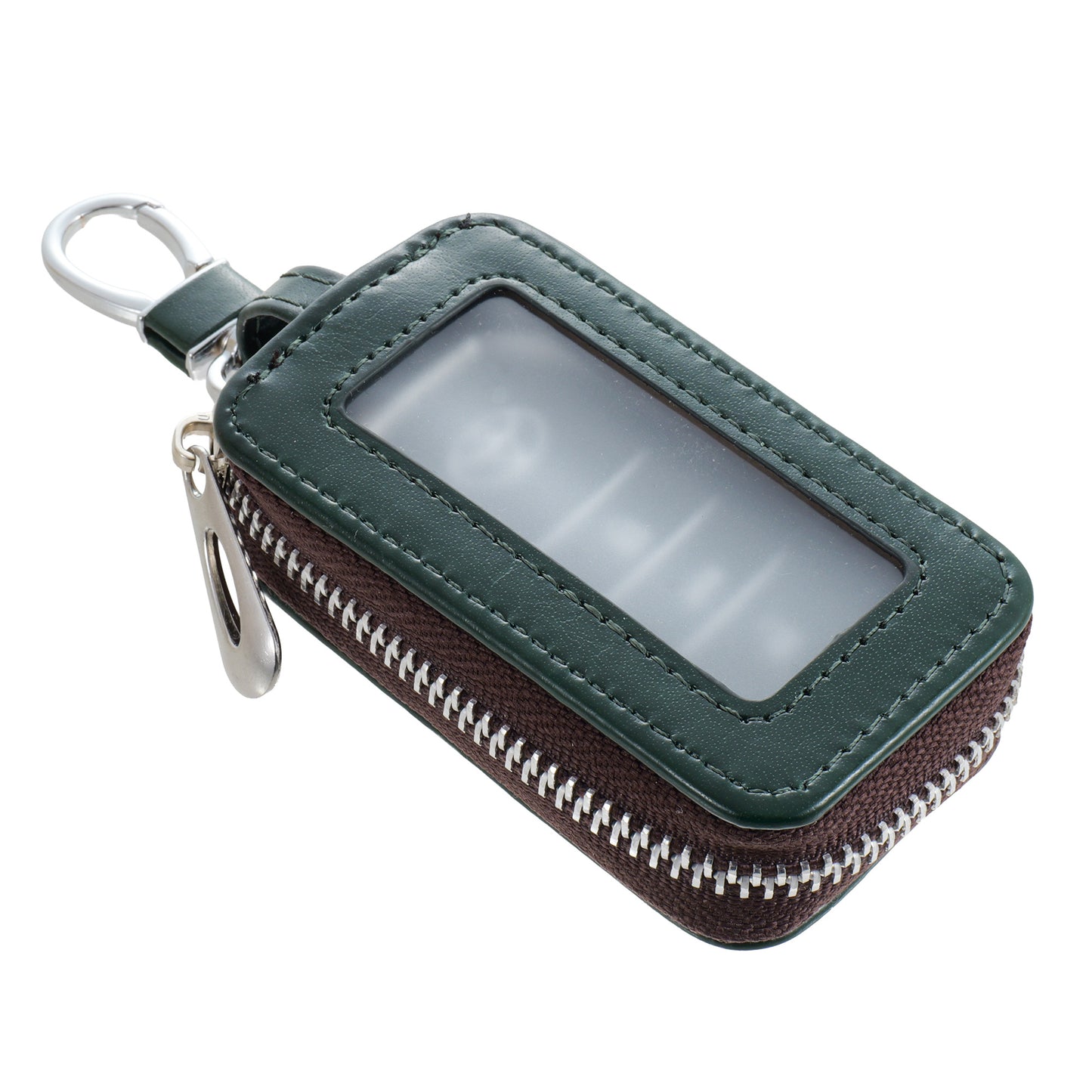 Husa de cheie AUTO din piele TC369917 - Green Print