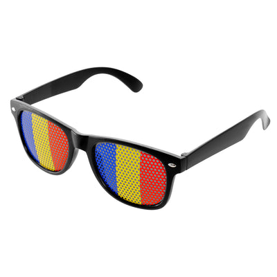 Ochelari de soare cu lentila tricolor ROMANIA