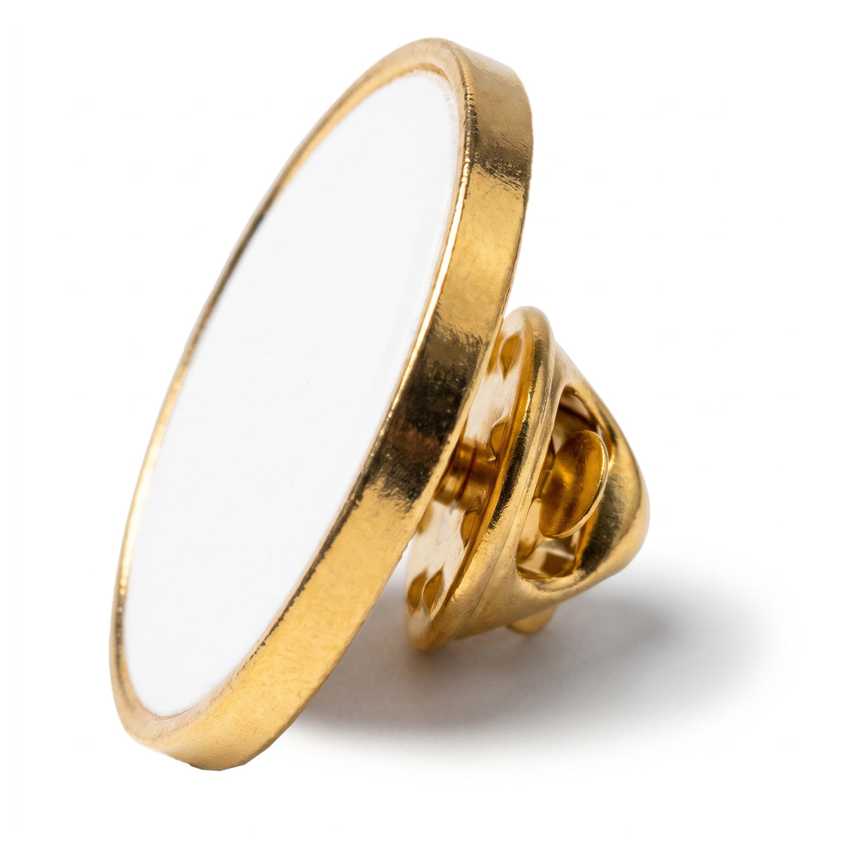 Pin metalic sublimabil ROTUND