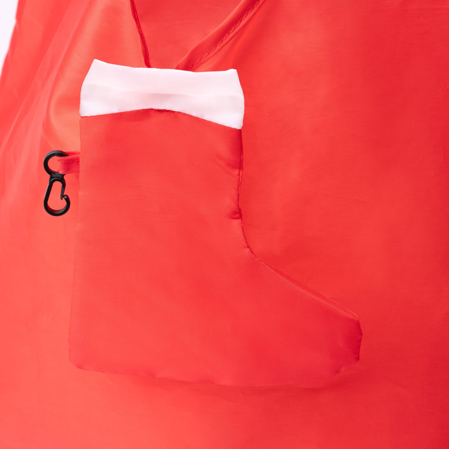 Összehajtható táska karácsonyi zokniban