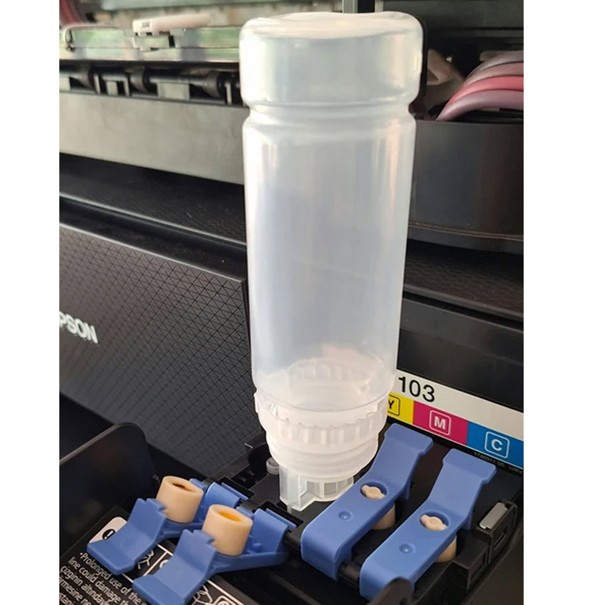 Sticla goala cu capac universal pentru refill imprimante EPSON EcoTank