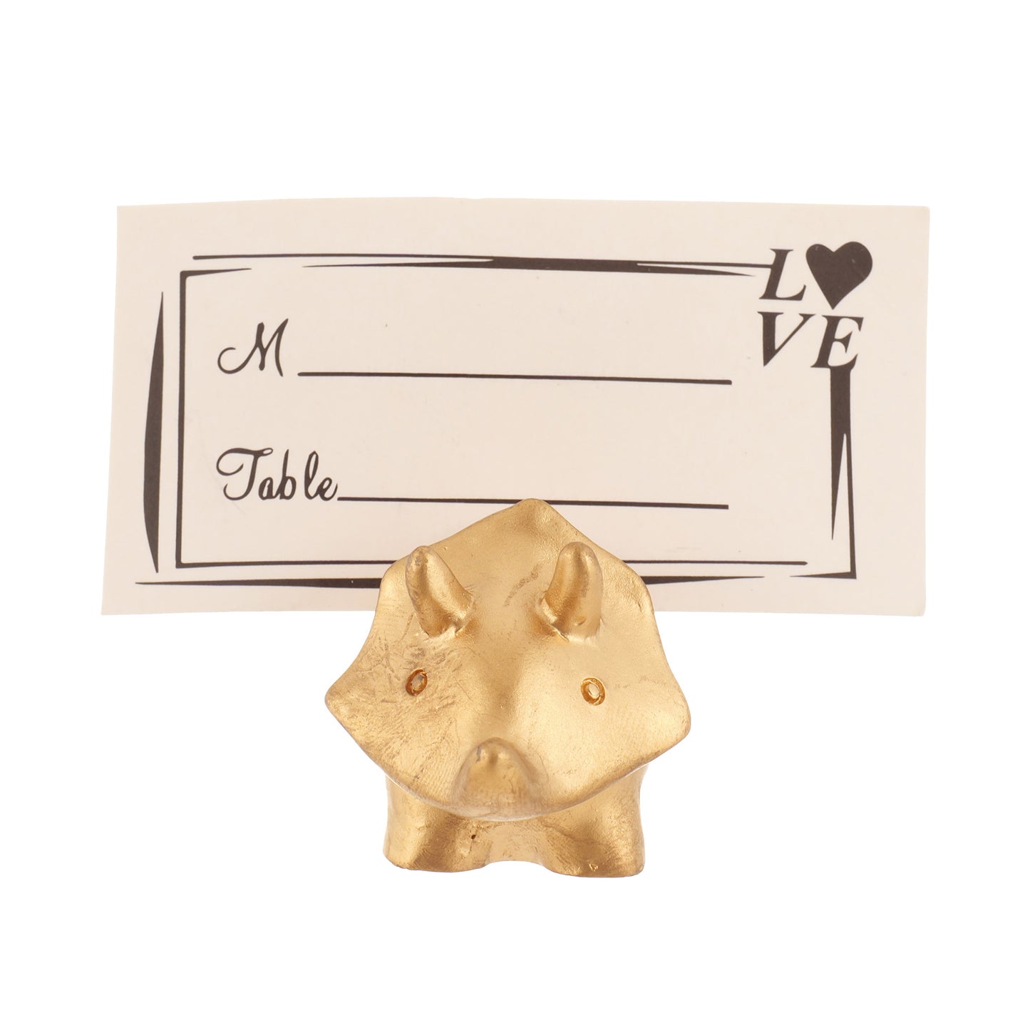 Suport metalic numere de masa si place card - DINOSAUR1