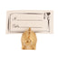 Metal support for table numbers and place cards - DINOSAUR2