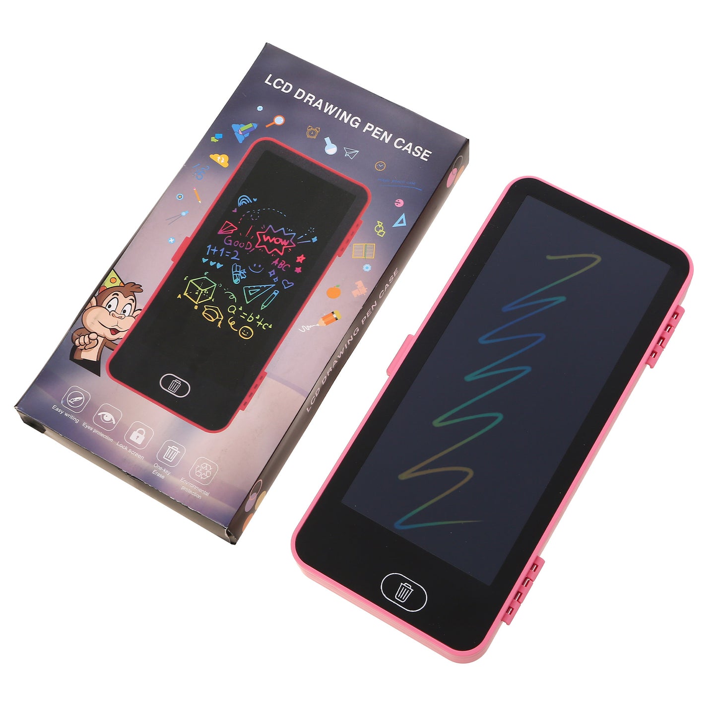 Penar cu tableta de desenat LCD in forma de telefon