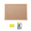 Drawing board with colored chalk and sponge