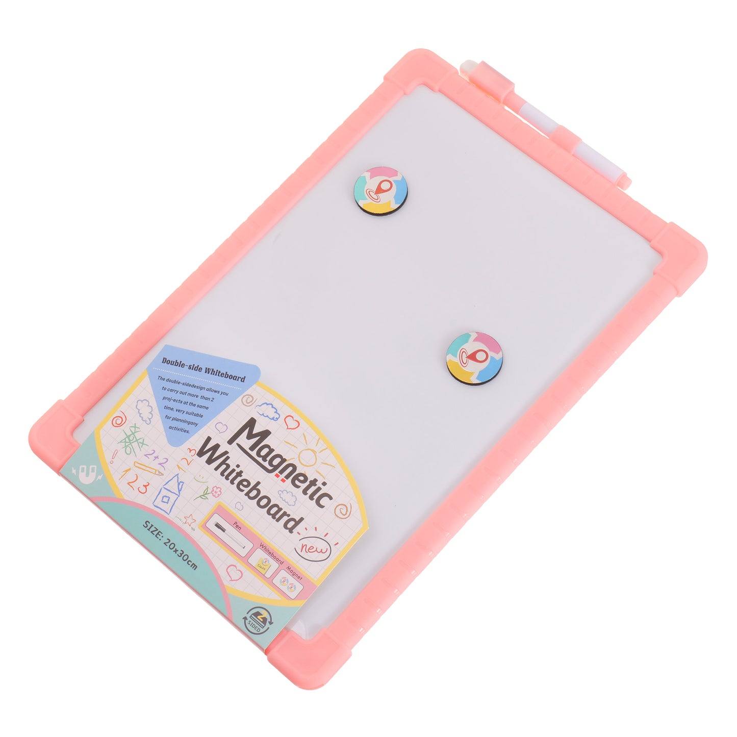 Tabla magnetica Whiteboard A4 cu 2 fete