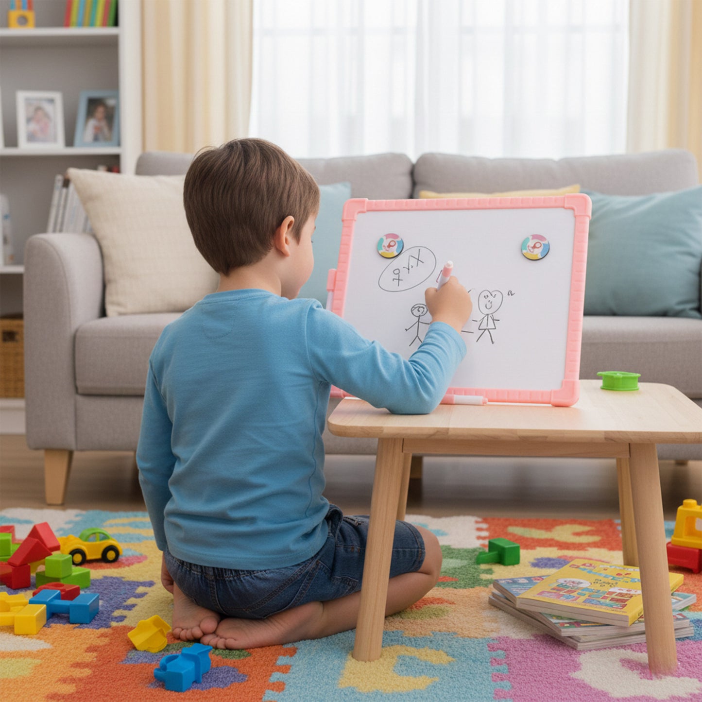 Tabla magnetica Whiteboard A4 cu 2 fete