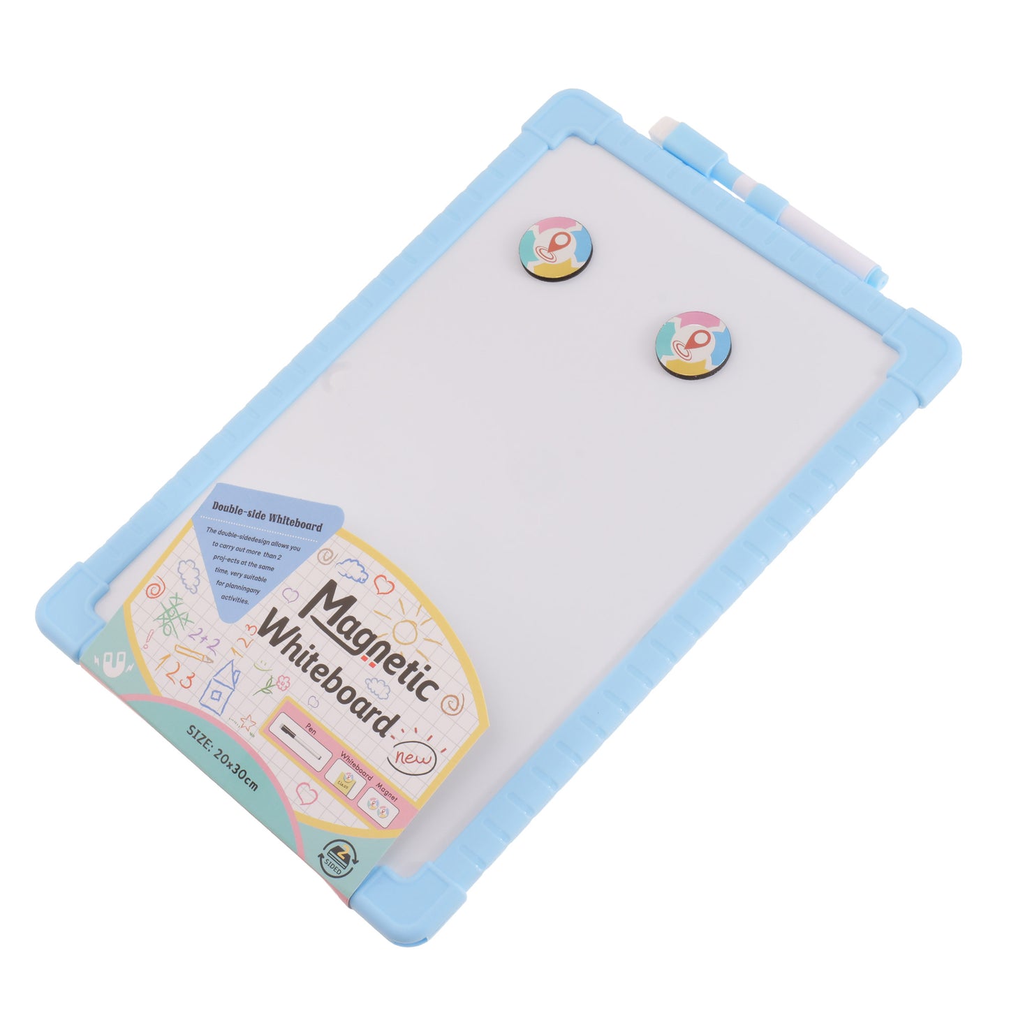 Tabla magnetica Whiteboard A4 cu 2 fete