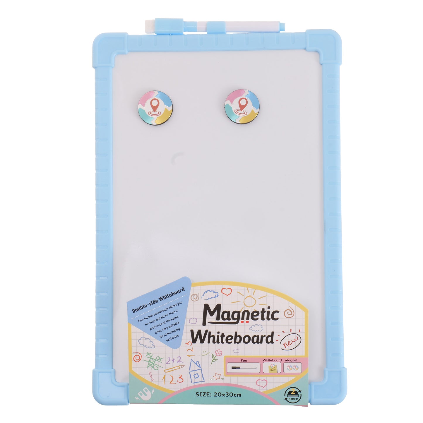 Tabla magnetica Whiteboard A4 cu 2 fete