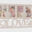 Rama foto colaj LOVE inimi 4 poze